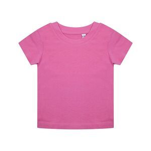 Larkwood Toddler Natural T-Shirt / Bright Pink